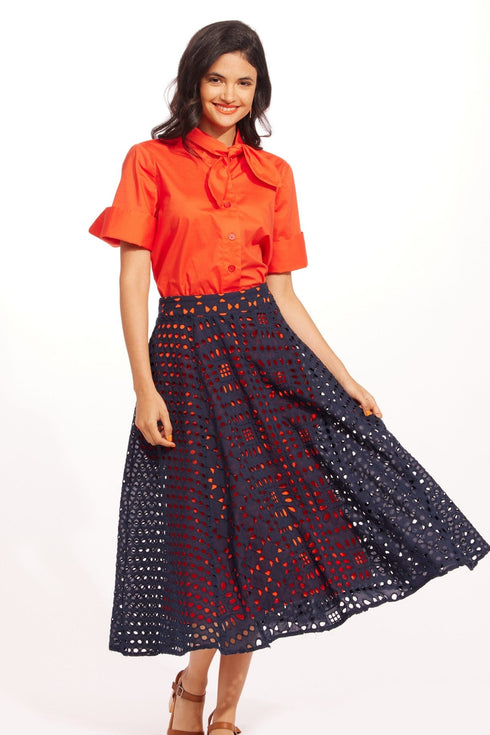 Aishling Skirt - Grenada Eyelet