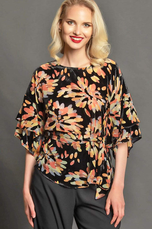 Akiko Top - Falstaff Floral