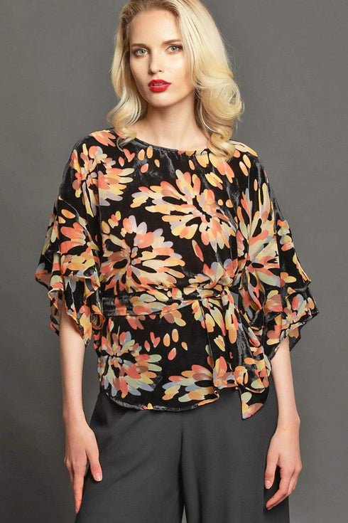 Akiko Top - Falstaff Floral