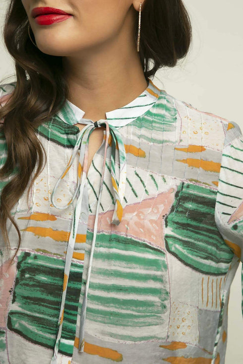 Alix Blouse - Rum Baba