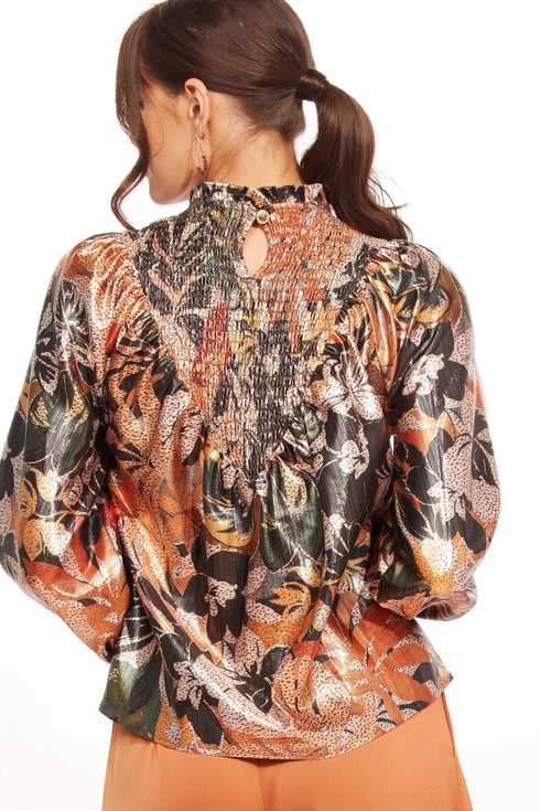 Amalia Top – Glitter Bloom