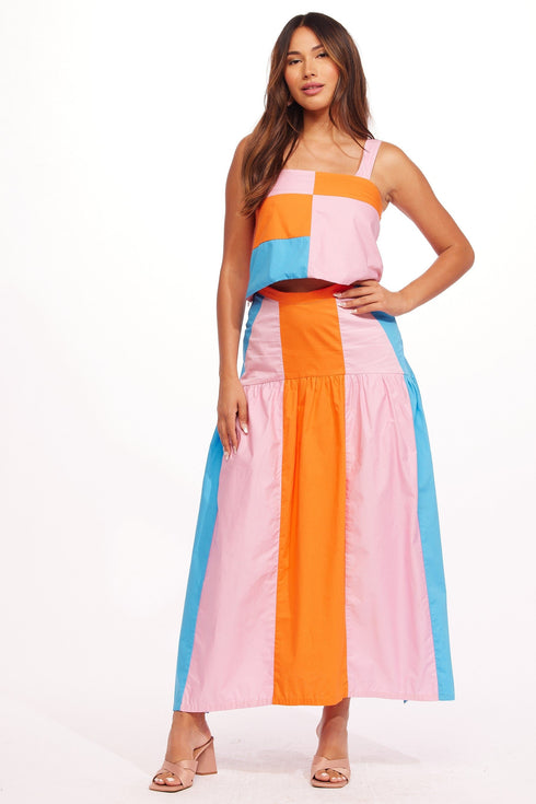 Amara Top - Teal Melody