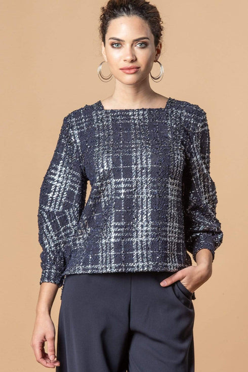 April Top - Midnight Paris