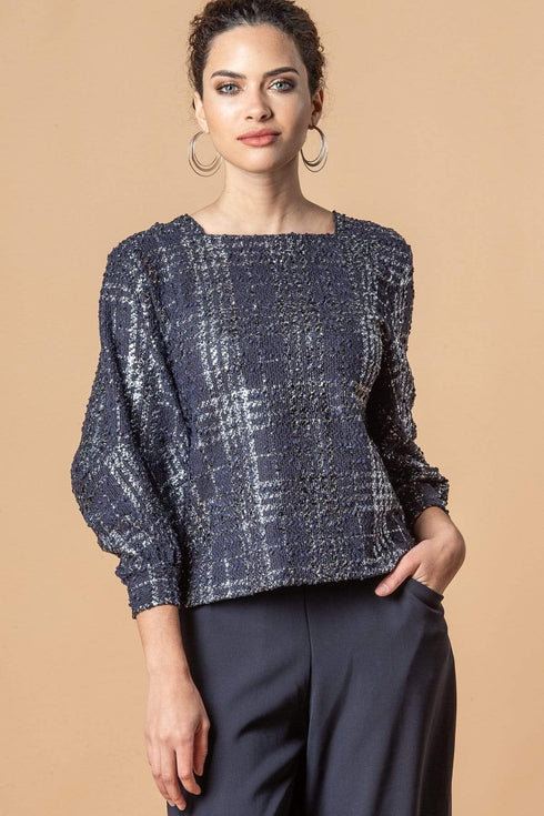 April Top - Midnight Paris