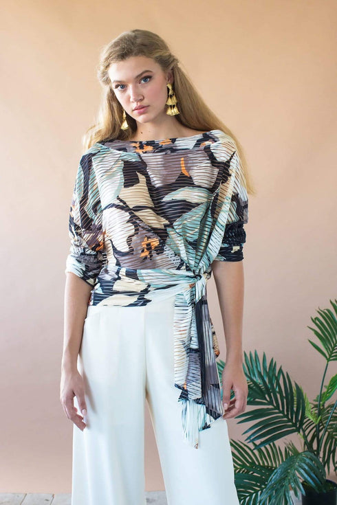 Bjorn Top - Okeefe Floral