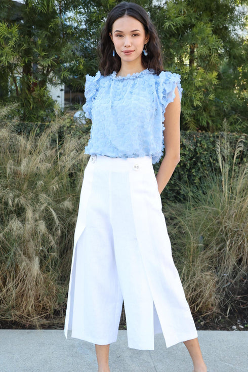 Vixen Top - Blue Petal