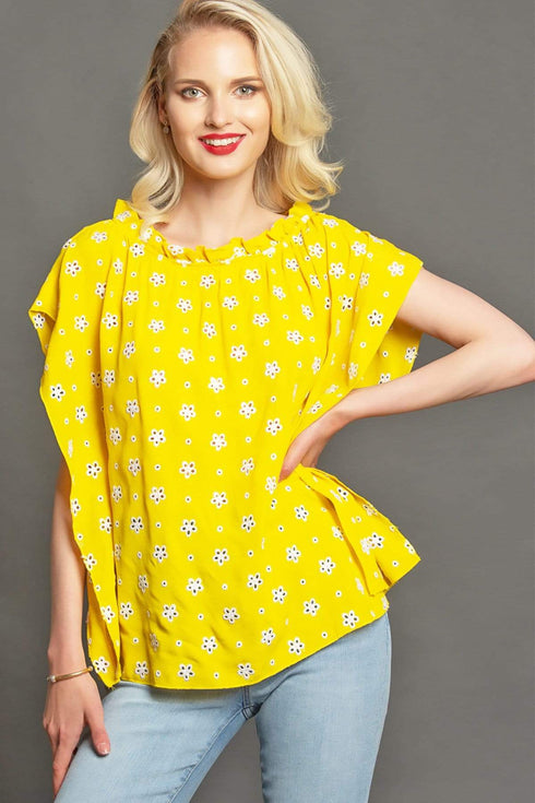 Cadence Top - Lemon Custard