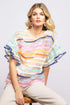 Cadette Top - Rainbow Stripe