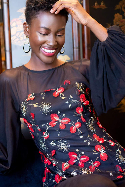 Candace Top - Cardinal