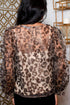 Sheer Leopard Top