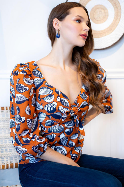 Tropical Sweetheart Blouse