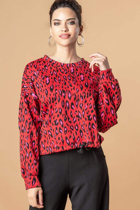 Dash Sweatshirt - Pink Tigress