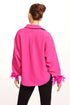 Dolvan Top - Feather Sleeves