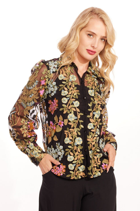 Ensley Blouse – Perfect Bloom
