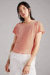 Feathered Top - Orange motif