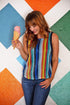 Gail Rainbow Striped Tank