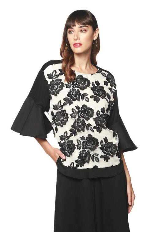 Gigi Top - Bat Orchid