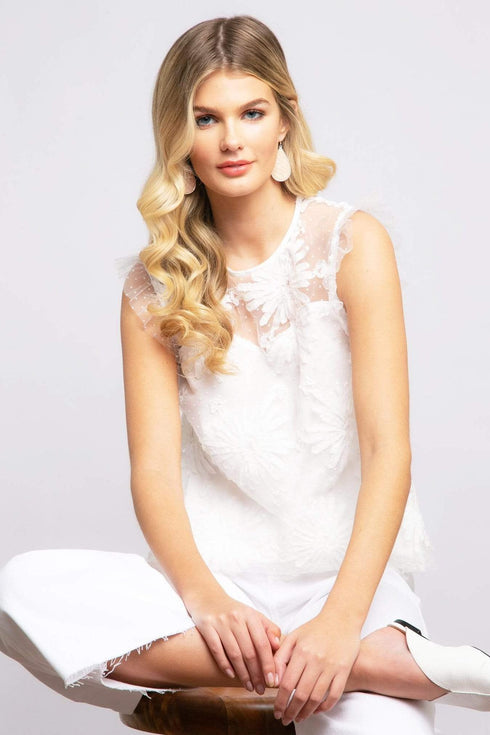 Grace Top - Snowflake Martini