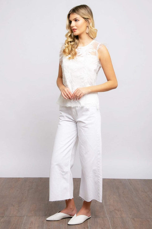 Grace Top - Snowflake Martini