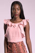 Greta Ruffled Top