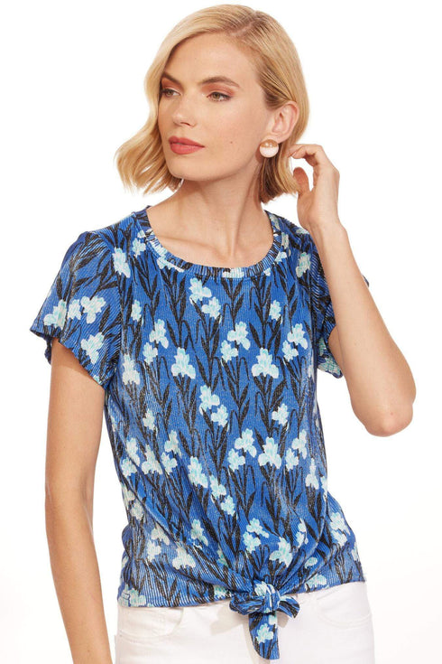 Griffin T-shirt - Blue Iris