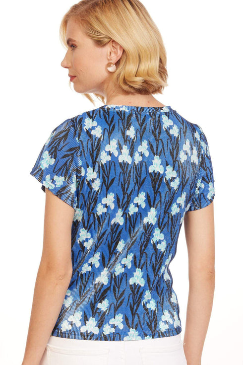 Griffin T-shirt - Blue Iris