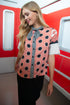 Hainna Geometric Print Top – Ibiza