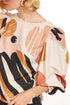 Hazel Top - Terracotta Dot