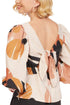 Hazel Top - Terracotta Dot