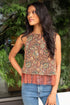 Jacquard Sleeveless Top