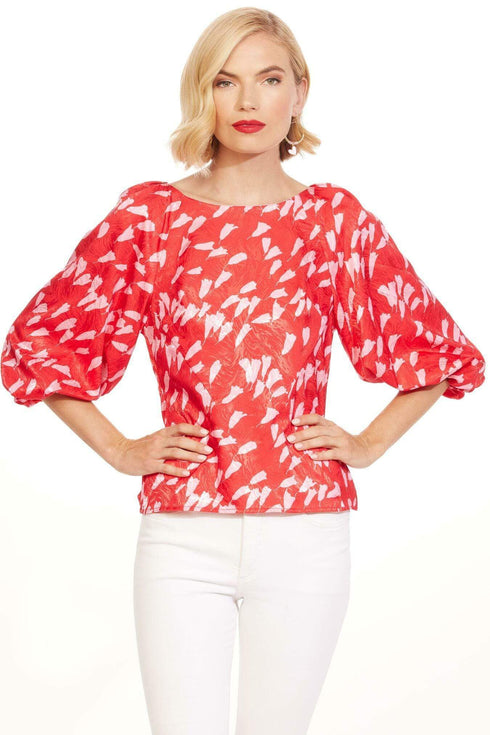 Jolen Top - Taffy Bloom