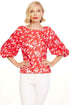 Jolen Top - Taffy Bloom