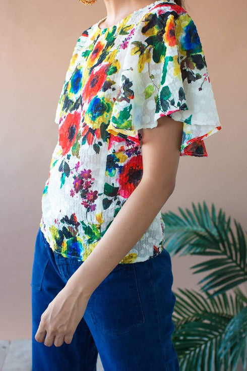 Juniper Top - Vienna Bloom