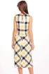 Kaja Top - Canary Plaid