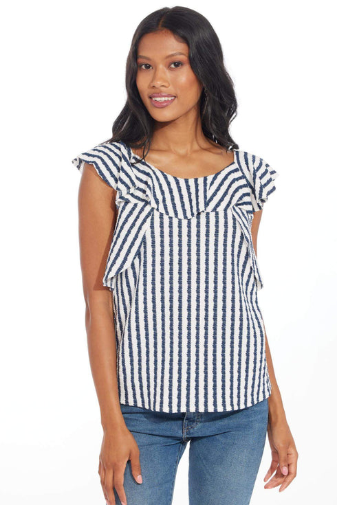 Keely Striped Top