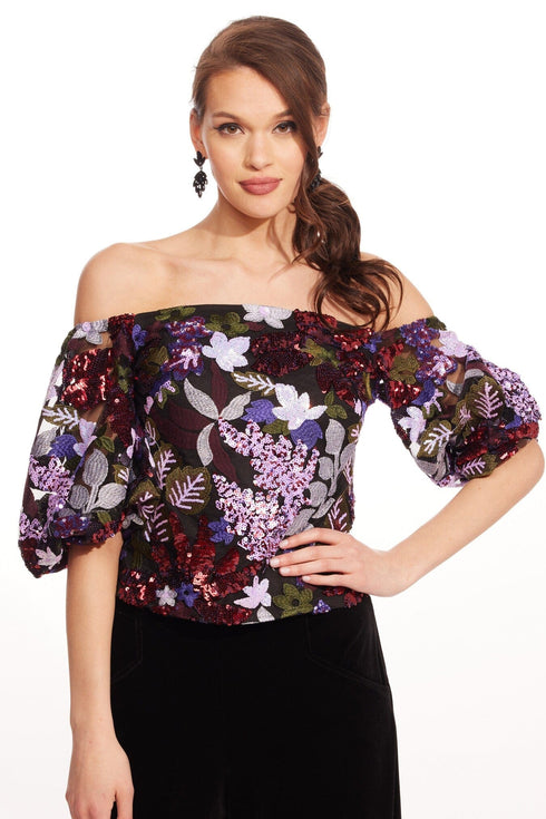 Laken Top – Tempest Bloom