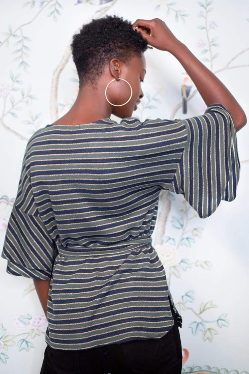 Laszlo Top - Ted Stripe