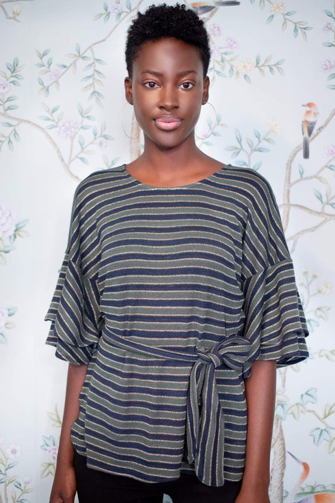 Laszlo Top - Ted Stripe