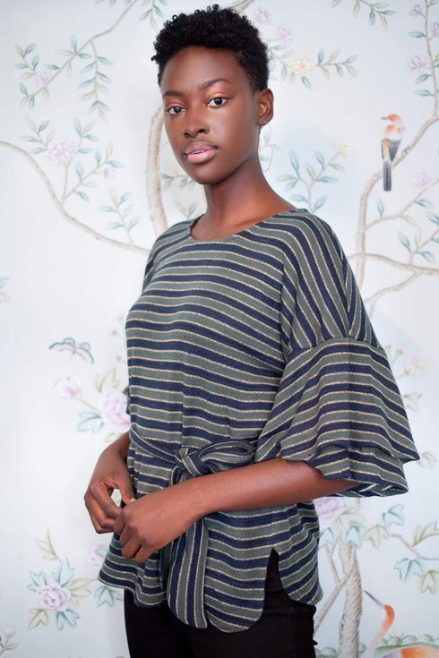 Laszlo Top - Ted Stripe