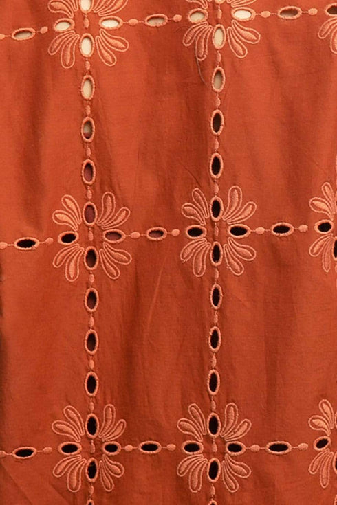 Louisa Blouse - Cotton Eyelet Sedona