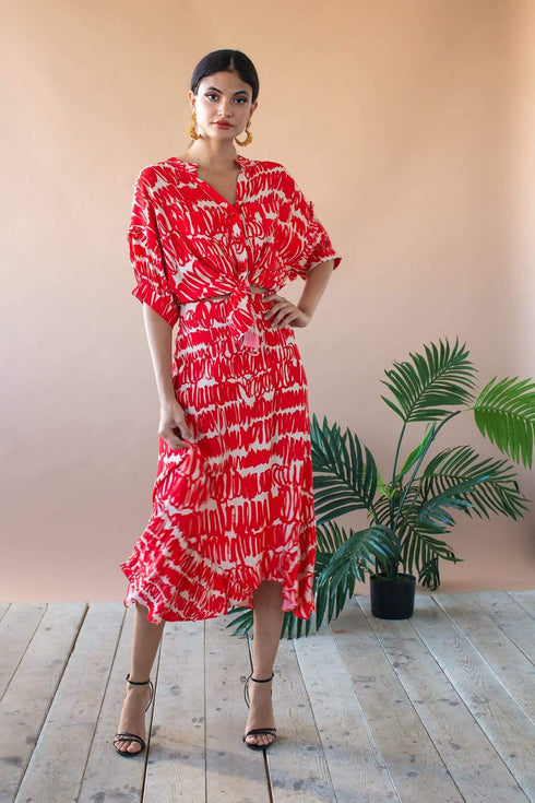 Louisa Top - Red Script