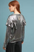 Metallic Top in Liquor Silver