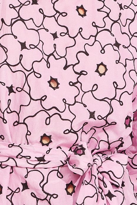 Milagros Top - Carnation