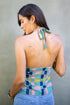 Mod Plaid Halter Top
