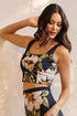 Molly Top - Navy Floral