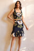Molly Top - Navy Floral