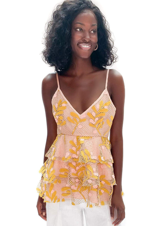 Olivia Top - Cottage Lace