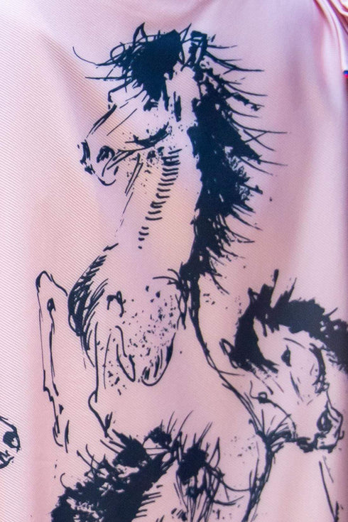 Ophelia Top - Pink Dressage