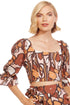 Rheta Top - Groovy Garden