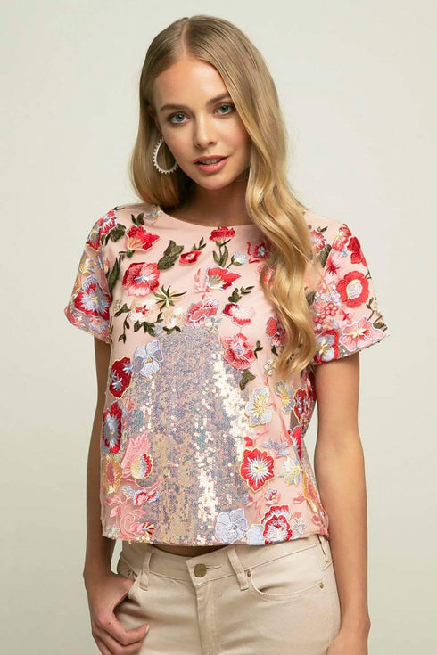 Rosita Top - Crepe Soufflé